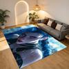 Blue Hair Living Room Nonslip Area Rug Soft Carpet For Bedroom Game Playroom Sofa Office Home Decor Doormat Christmas Gift C9291065