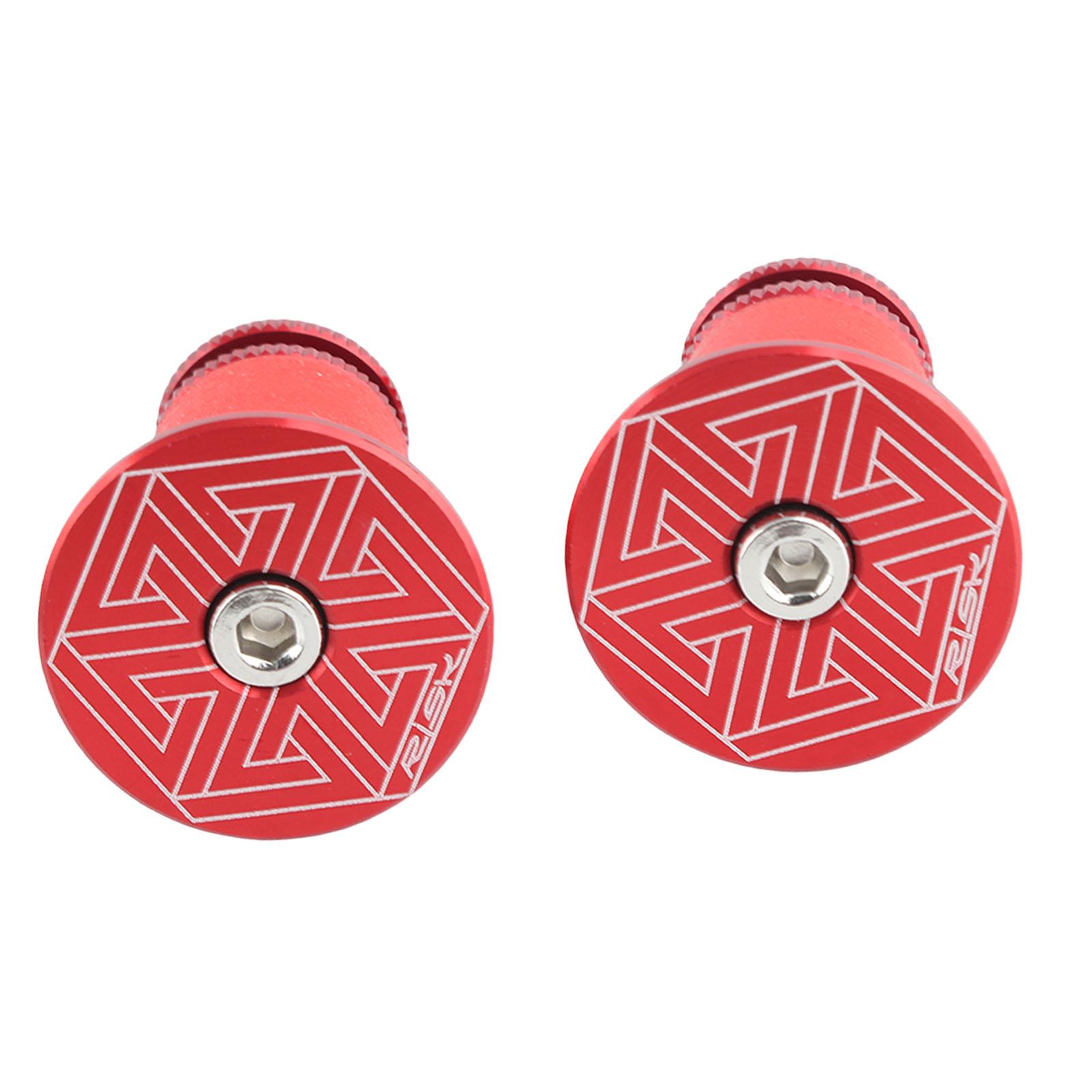 Grip Handlebar End   Aluminium Lock   Mountain Handle Bar Grip End Plug