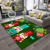 Nutcracker Christmas Tree Cartoon Fairy Tales Carpet Rug for Home Living Room Bedroom Sofa Doormat Decor,kids Non-slip Floor Mat