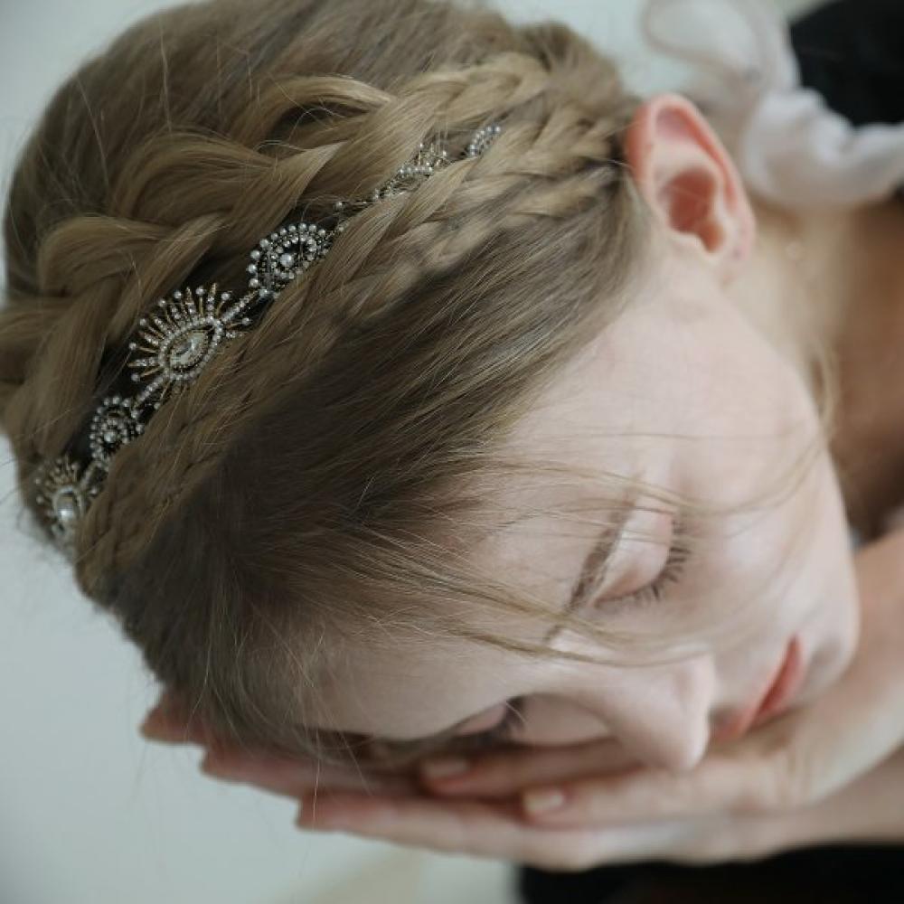 Crafiti Antique Hairband Crhbatq001f06