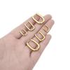 14K/18K Hollow Oval Earring Clasps Handmade French Ear Hooks for DIY Jewelry Accessories E18