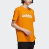 Adidas Neo Logo Print Sports Round Neck T-Shirt Men Tops Orange H14239
