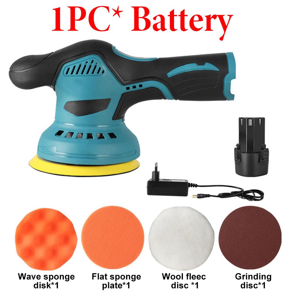 

Cordless 12V Car Polisher,Wireless Car Polishing Machine Electric Polish Machines With 1/2PCS Batteries Car Polishing Wax Tools US