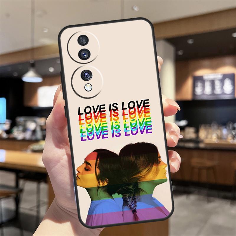 

Gay Lesbian Lgbt Rainbow Pride Case For Honor Magic 8 Lite 5 6 7 Pro Honor Win RT 400 200 50 70 90 X8c X9a X9b X9c X9d Cover Honor 400 Lite