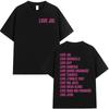 Rapper Jul Graphic T Shirt Unisex Women Clothing Fashion Hip Hop Tshirt Casual High Quality Cotton Short Sleeve Oversized Tshirts