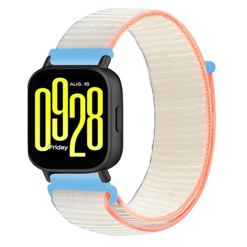 20mm 22mm Nylon Loop Strap for Redmi Watch 5 Active Breathable Replacement Wristband Redmi Wach 5 Lite Sports Bracelet Watchband