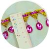 Diy Garment Sewing Accessories Hat Lace Ribbon Drop Rhinestones Diamond Costume Dress Sequined Tassel Fringe Edge Lace Trims