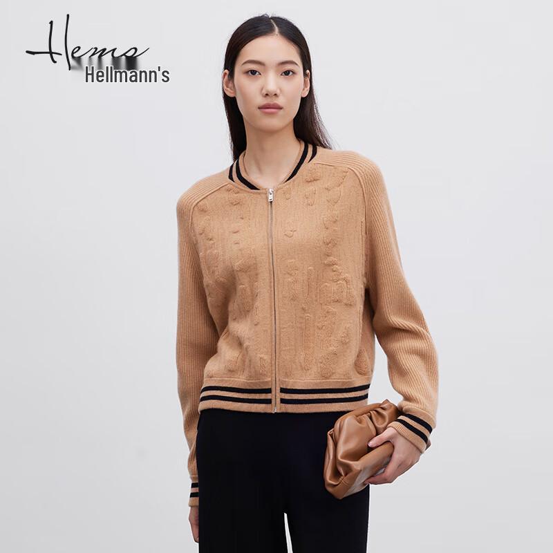 

Haermans Women s Stand-Collar Cashmere Cardigan 3XL