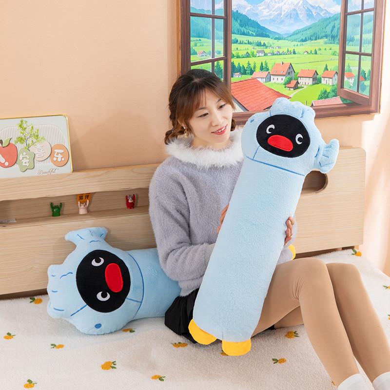 Penguin Plush Pillow Large Soft Animal Sleep Aid For Kids And Girls