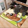 Scoo-dog Mystery Night Office Rug Chair Mat, Game Carpet, Suitable for Front Door, Bedroom, Living Room, Desk, Holiday Gift