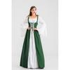 Halloween Muse Court Princess Queen Costume, Retro Royal Drama Stage Costume