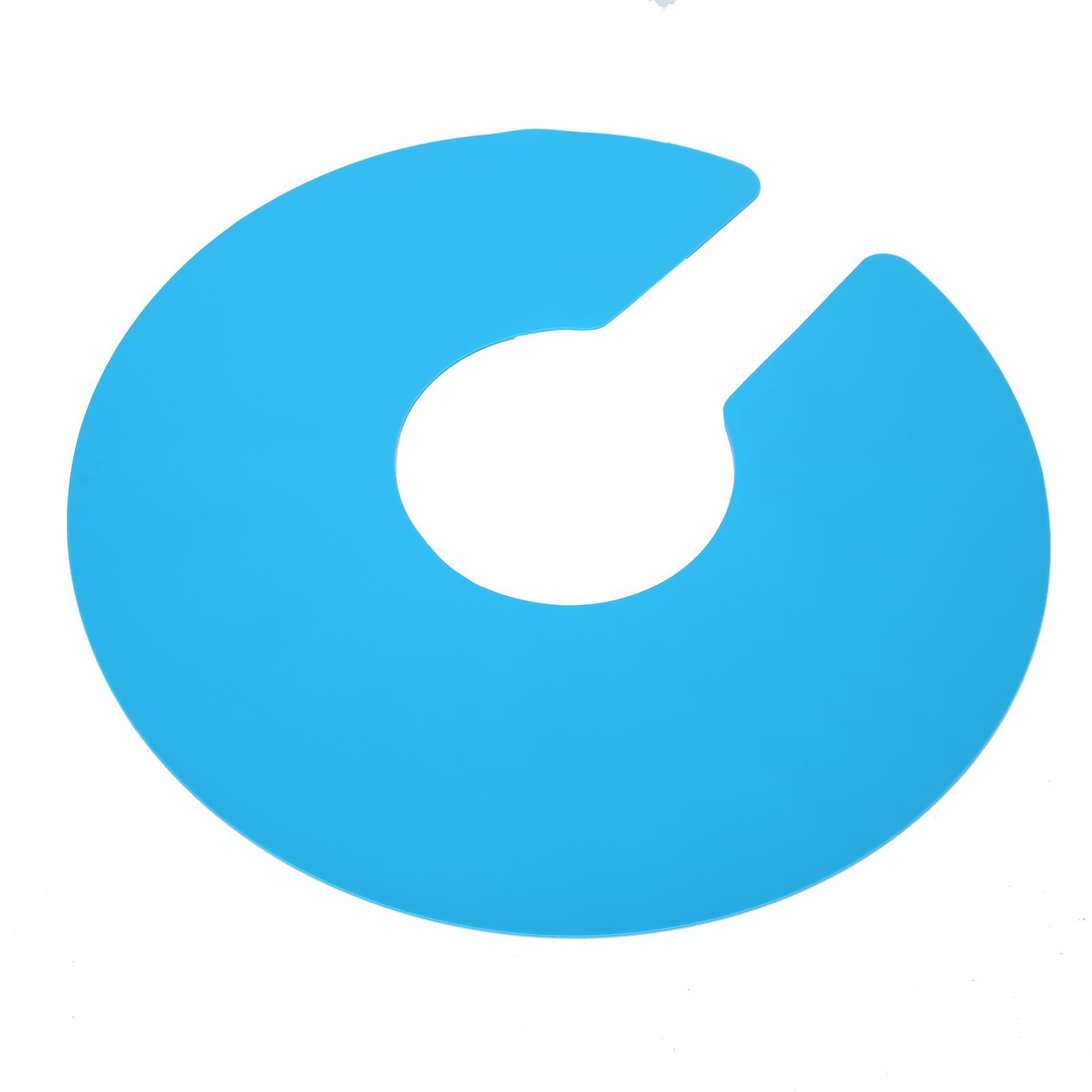 

Парикмахерская Силиконовая Накидка для Стрижки и Окрашивания Волос Водонепроницаемая Парикмахерская Шаль КруглаяСиняя синий