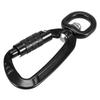 2pcs   Carabiner Clip 360 degrees  Rotatable   Carabiner Small Auto Locking Carabiner 4KN