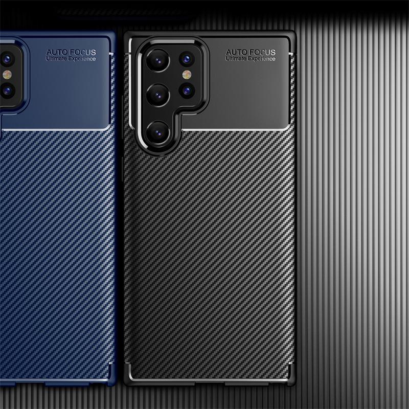 Für Hülle Samsung Galaxy S22 Ultra Hülle Für Samsung S22 Ultra Capas Stoßfestes Rückseite Weiche Hülle Für Samsung S21 S22 Ultra Fundas