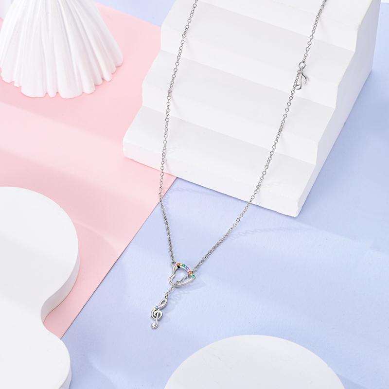 Necklace Copper Golden Simple Classic Heart Butterfly Necklace For Woman Men Fashion Wedding Engagement Jewelry