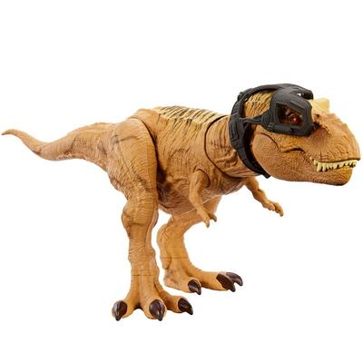 Mattel Jurassic World Side Attack! Roaring T-Rex [Length: Approx. 49cm] [Ages 4+] HNT62