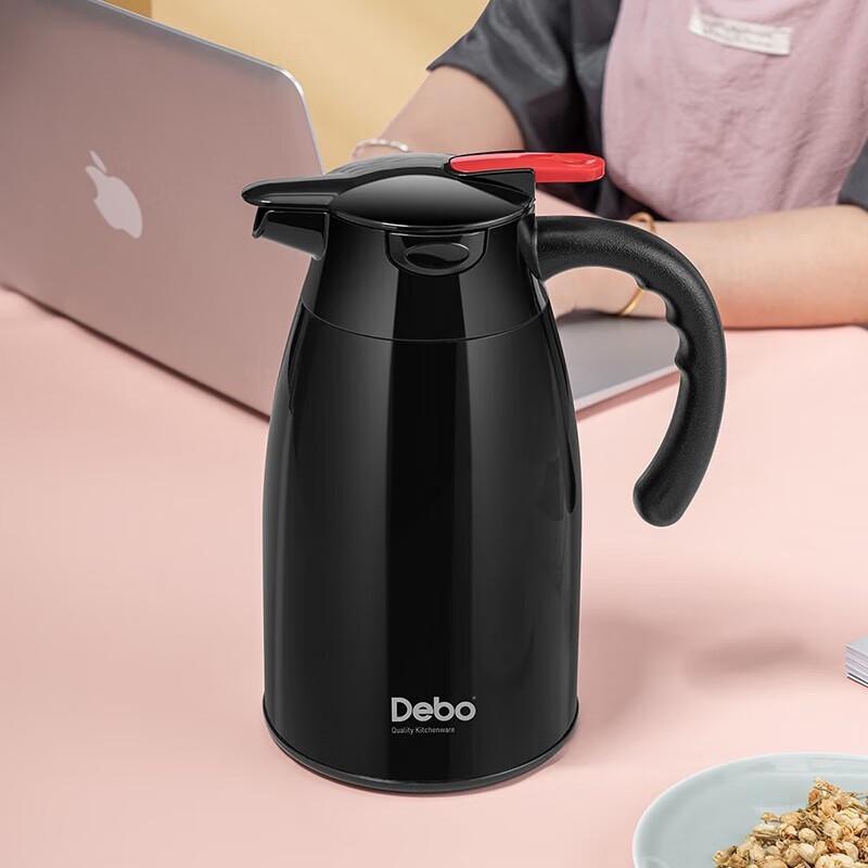 

Debo Owen 1.6L Black 304 Stainless Steel Vacuum Thermos