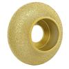 Edges Grinding Wheel 3 Inch 60 Grit Profile Hand Wheel for 20mm Thick Ceramic Tiles Quartz Marble Granite