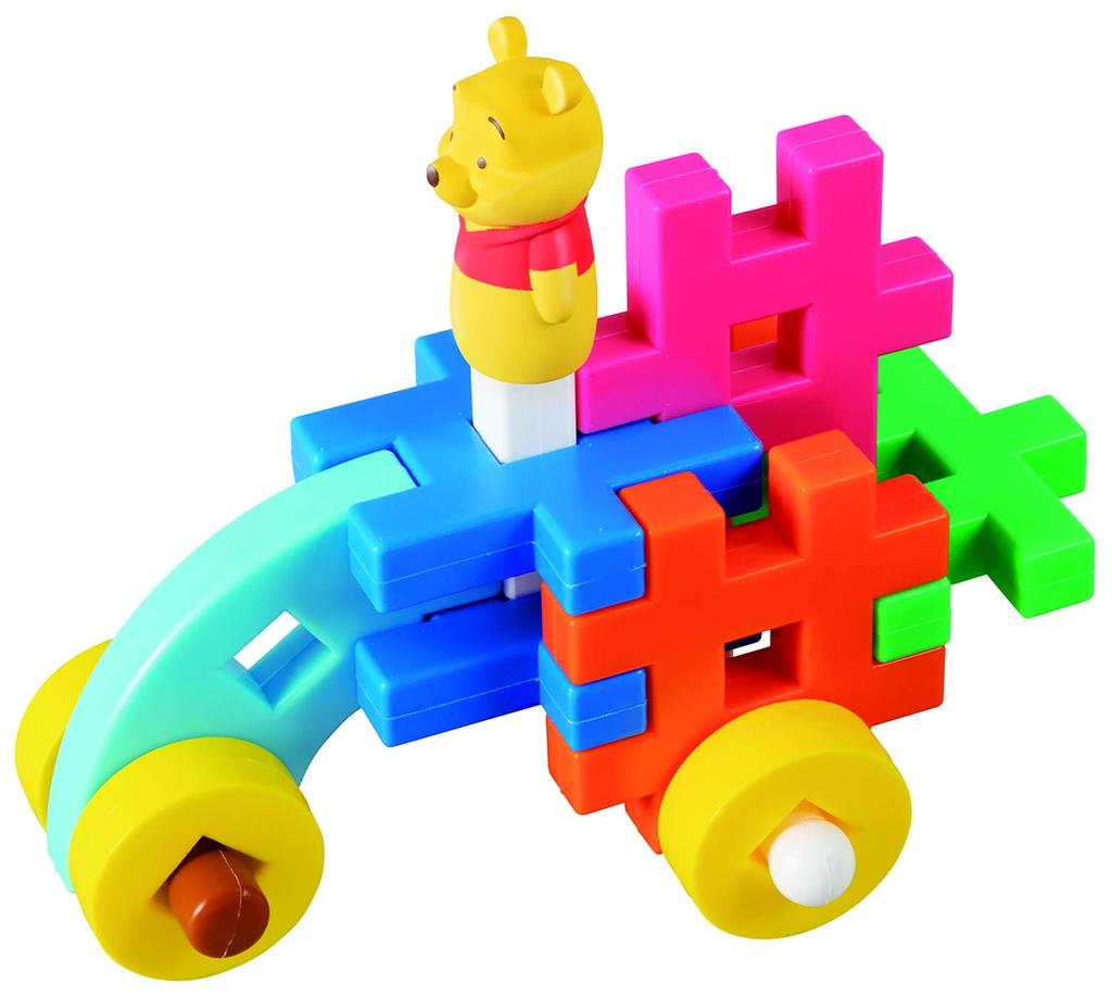 Disney Tinker KidsGakken Neuer Block Winnie Puuh Flasche (Ab 2 Jahren) 83810