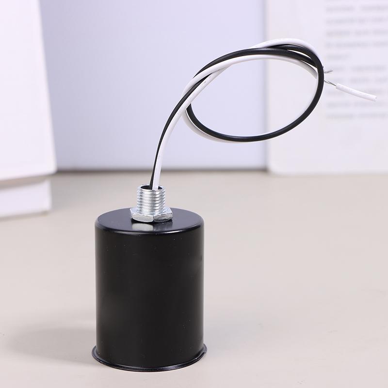 E27 Ceramic Screw Light Base Light Socket Round Led Filament Lamp Holder Indoor Led Lamp Part Easy To Install For Led Light