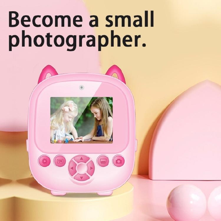 Selfie Digital Camera Children Print Camera Kids Photography Camera Digital Photo Camera Mini Thermal Printer