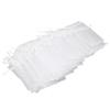 100pcs Small Mesh Bags Drawstring Sheer Organza Bags for Candy Weeding Jewelry White