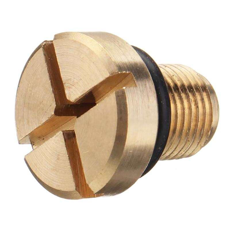 Durable Brass Coolant Expansion Screw Reliable Water Drainage Screw 17111712788 Replacement Suitable For E36 E39 E46