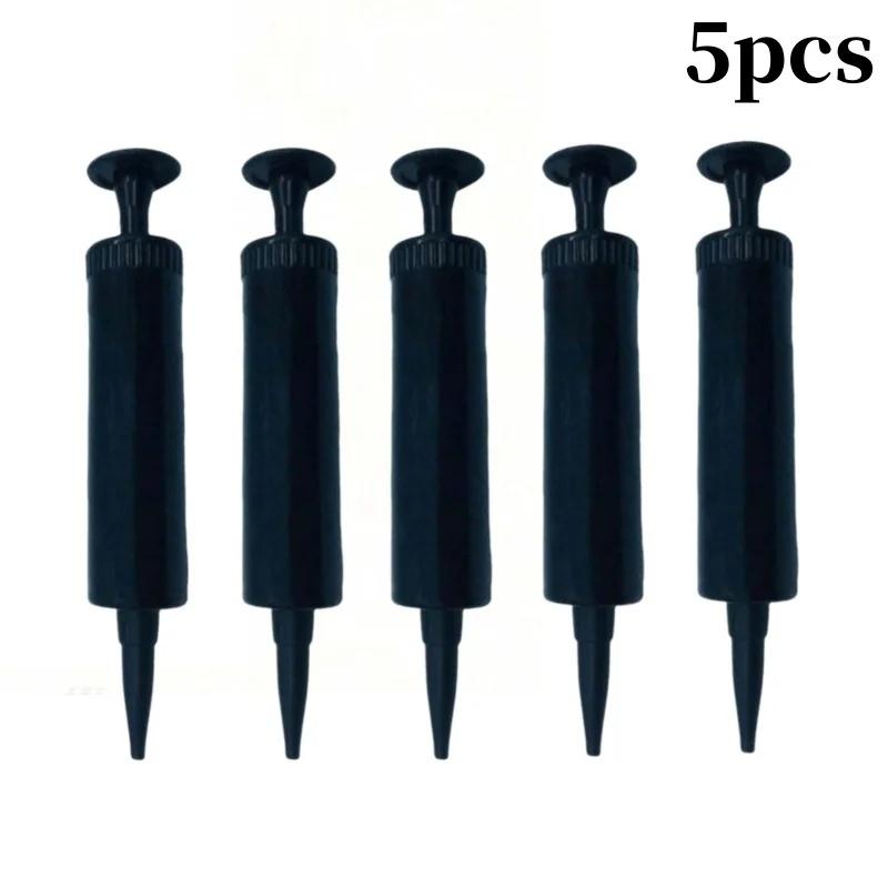 1/3/5PC Balloon Pump Balloon Glue Dot Portable Hand Push Balloons Inflator Accessories Wedding Birthday Party Celebration Tools