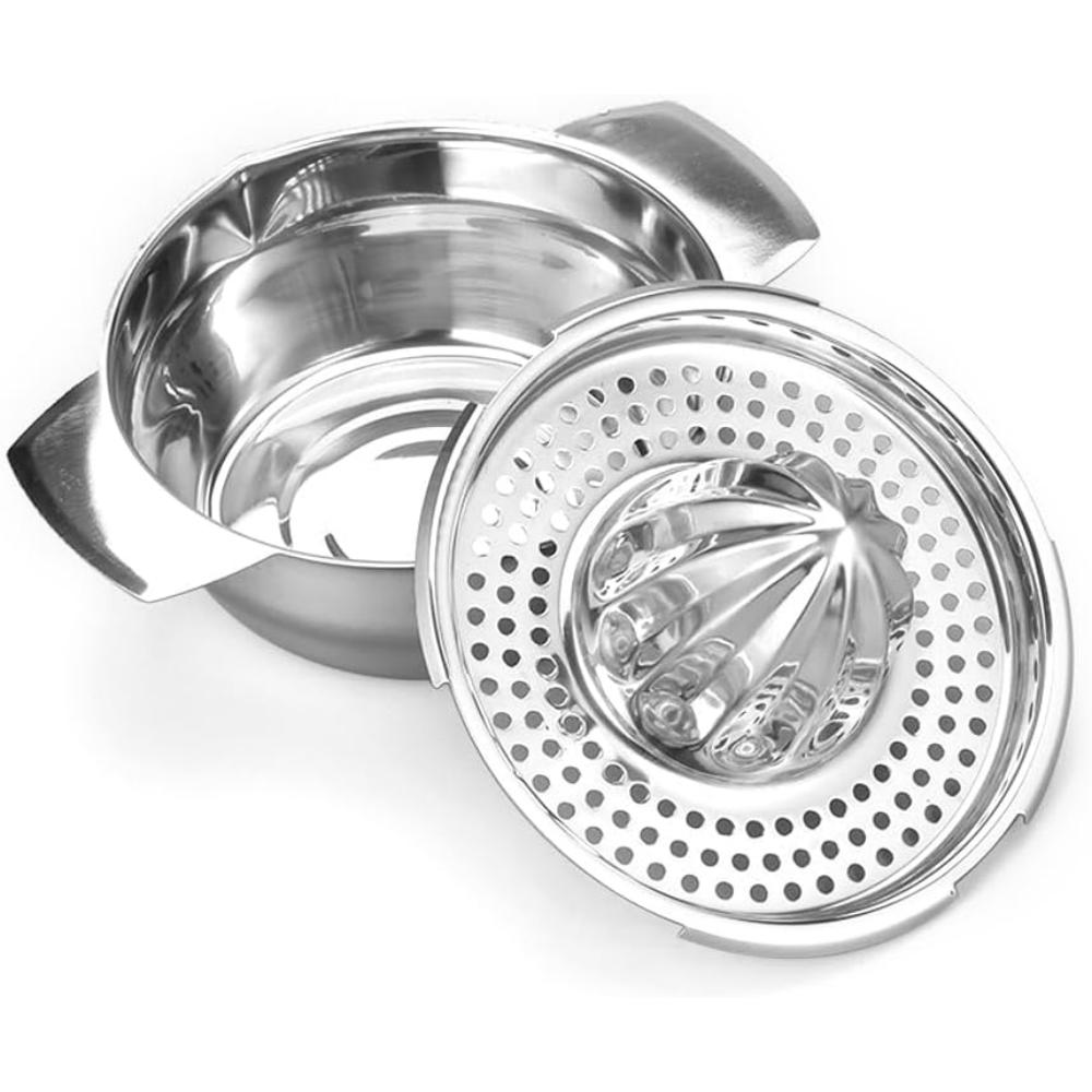 Mini Stainless Steel Manual Lemon Juicer, Orange Extruder, Fruit Press, Household Juicer, Suitable for a Variety of Citrus Fruit