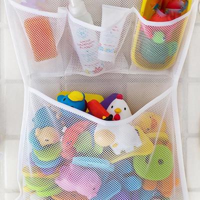 Baby-Badewanne, Spielzeug, Netz-Aufbewahrungstasche, Saugnapf, Badezimmer-Sachen, ordentliches Organizer-Netz