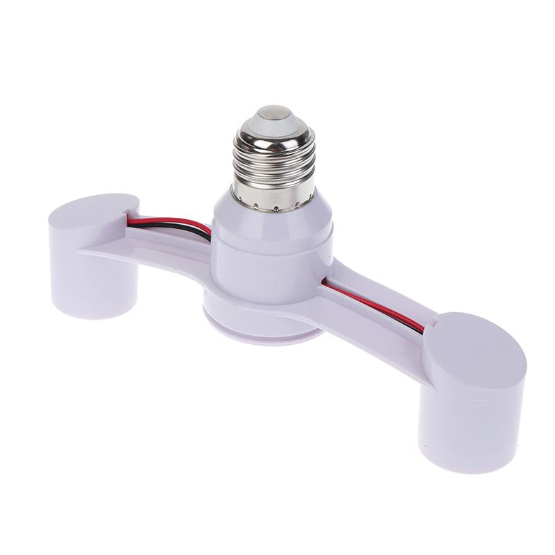 Adattatore Presa Lampada E27 a Doppia E27 85-285V Supporto Universale di Conversione 1Pz/2Pz per Illuminazione Camera da Letto Soggiorno
