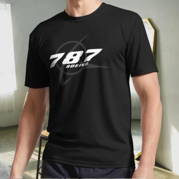 

New Shirt Boeing Aircraft Active Logo T-Shirt Funny Size S to 5XL S