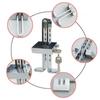 Steel Forging Clutch Brake Pedal Lock 8 Holes Anti-theft Devices Accessories Set