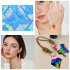 Silicone Mold for Epoxy Casting DIY Craft Rhombus Pendant Decoration Mold Tool