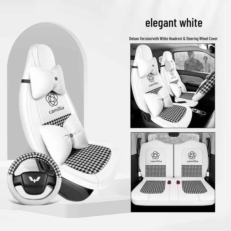 NNGY Car Seat Cushion: Perfect Fit for Wuling Hongguang MINIEV - All-Season Sports Cover.