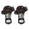 2pcs 3000K 50W Yellow LED Headlight Bulbs Kit Fog Light Car Driving Lamp