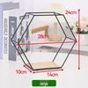 Hexagonal Wall-Mounted Storage Shelf for Living Room or Bedroom