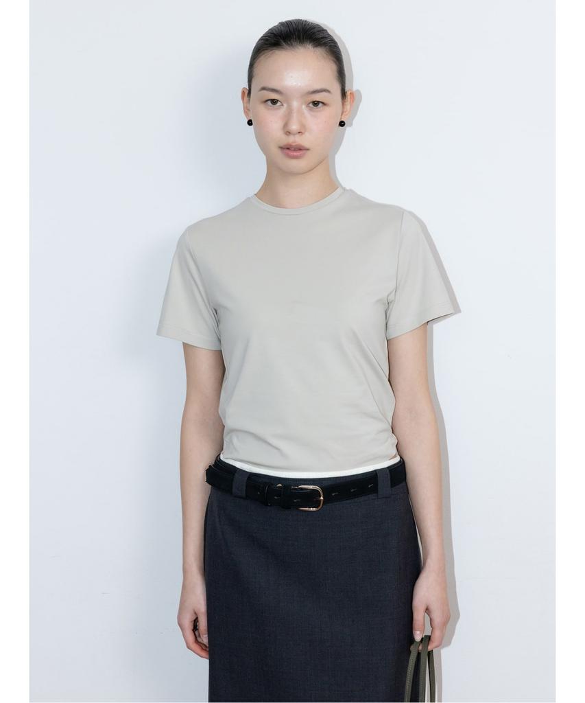 Diaepeocheo Cotton Fitted Top Gray (Ta6242A013)