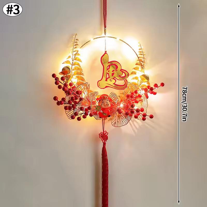 Vietnamese Spring Festival Decorations Paper Flowers Hanging Ornament 2026 New Year Home Decoraitons Room Wall Decor