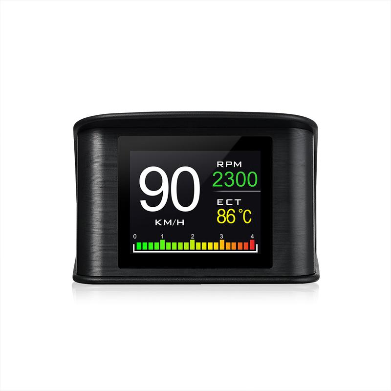 P10/P10-PRO Car Head Up Display OBD2 Smart Digital Dashboard Head Up Display Mileage OBD Driving Computer Temperature Gauge
