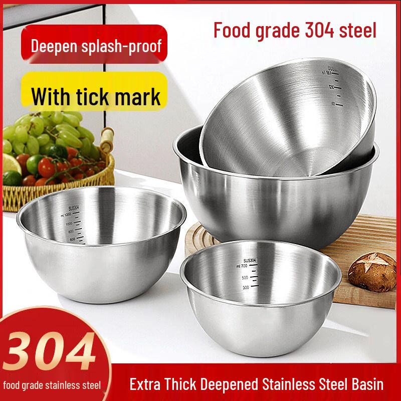 ZISIZ Food Grade 316 Stainless Steel Basin