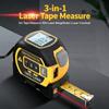 LED Display Laser Tape Measure 3 in 1 Laser Rangefinder  Building Construction