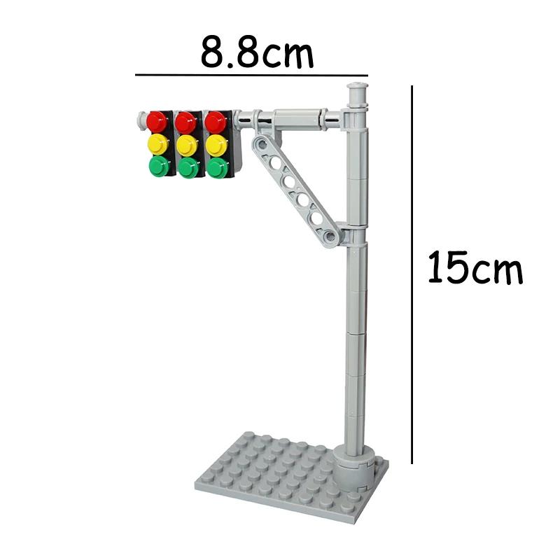 MOC City Train Tracks Flexible Straight Curved Soft Rail Switch DIY Building Block Models Railways Technical Train Parts Bricks