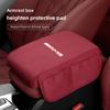 AMG Car Armrest Box Height Increase Mat Car Hand Protection Storage Pad For Mercedes Benz AMG W206 W204 W205 W212 W213 W221 W222