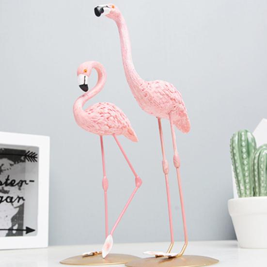 Cute Pink Flamingo Ornament Crafts Table Home Party Birthday Decoration Gift