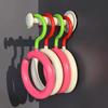 Multifunctional Scarf Rack Home Bedroom Display Stand Dopamine Round Scarf Tie Rotatable Hook