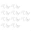 62KD 10Pcs Universal Curtain Track Stop for Enhanceds Home Comfort and Professional