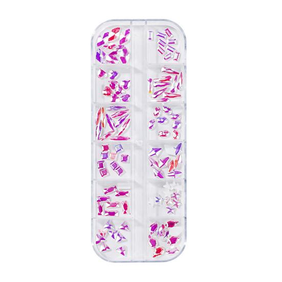 Funktionelle Nageldekoration, glänzend, tragbar, langlebig