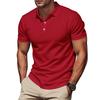 Men's Simple Quick-Drying Polo POLO Shirt Golf Type Men's Gentleman Loose Breathable Lapel Short Sleeves