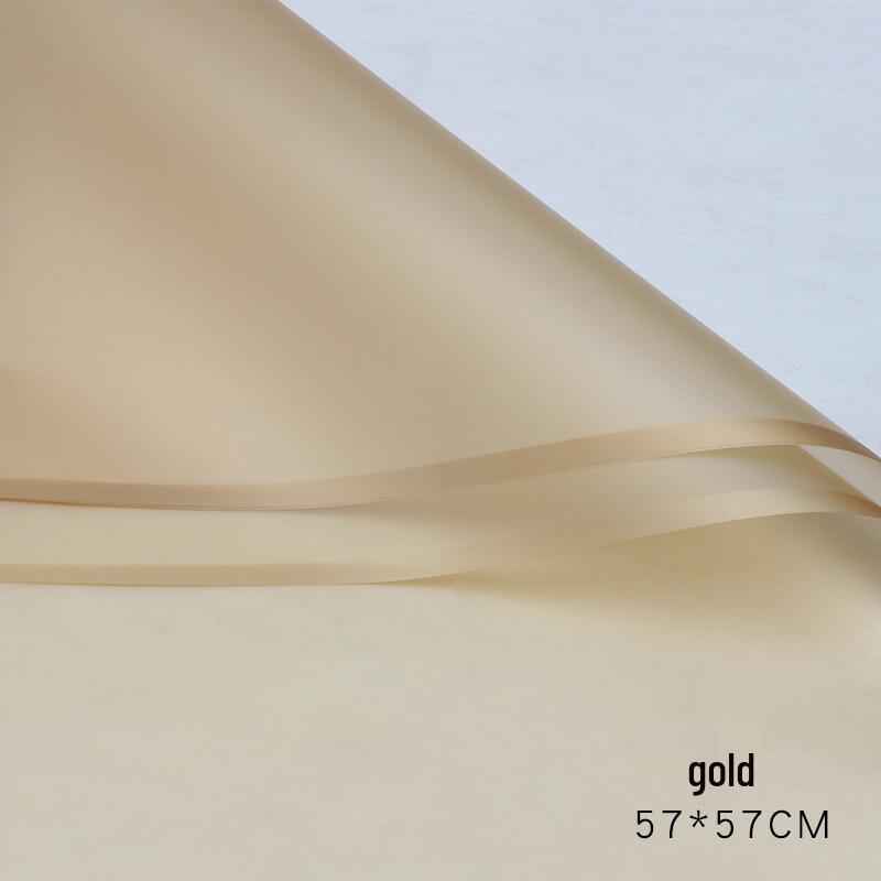 Roland Goldkante Wasserdichte Gelee-Folie Blumeneinwickelpapier